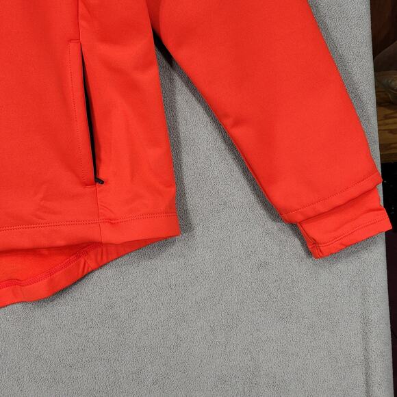 Przewalski Cycling Bike Jacket sz L Men Red Gray Reflective Full Zip Pockets NEW - Picture 9 of 13